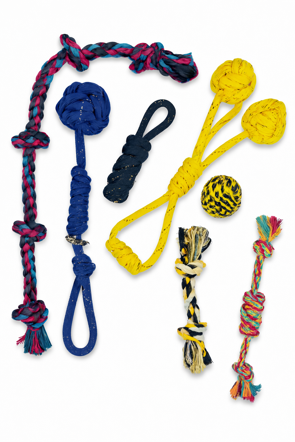 7in1 Rope and Chew Toy Set
