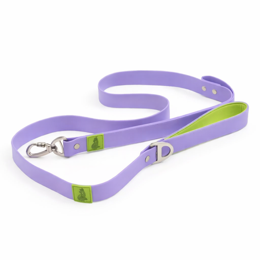 Waterproof Dog Leash -Lavender Garden