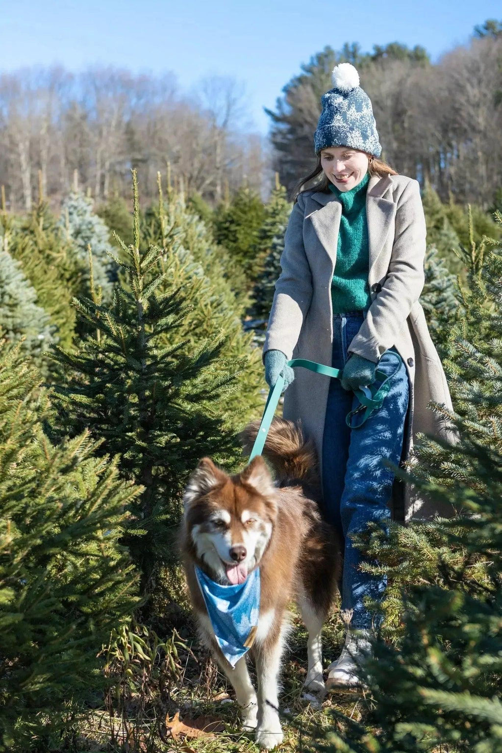 Waterproof Dog Leash -Siberian Spruce