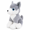 Glittery Eyes Husky Dog Stuffed Plush Animal